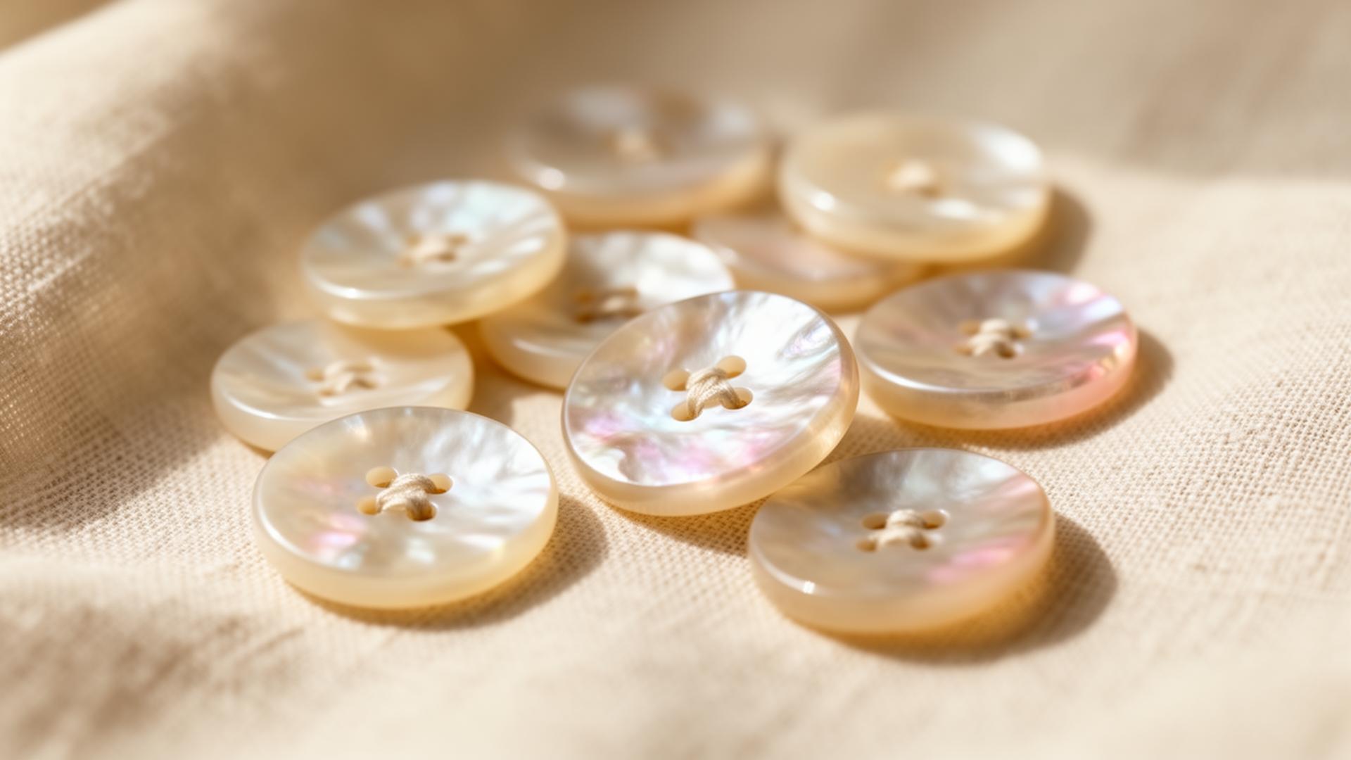 Mercier mother-of-pearl buttons